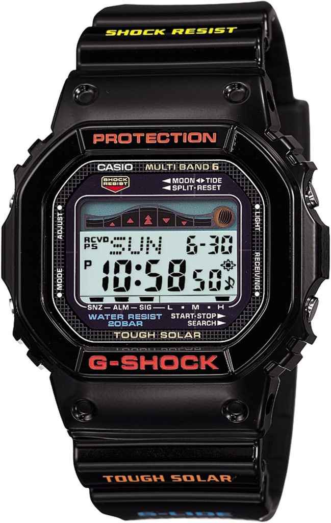 Casio Mens GWX-5600-1JF G-Shock G-Lide Tough Solar Radio Controlled Watch [Japan Import]