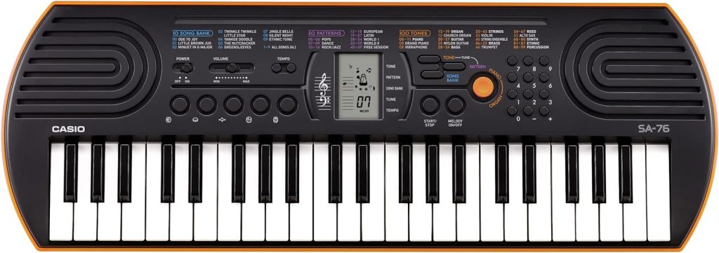 Casio SA-76 44-Key Mini Personal Keyboard