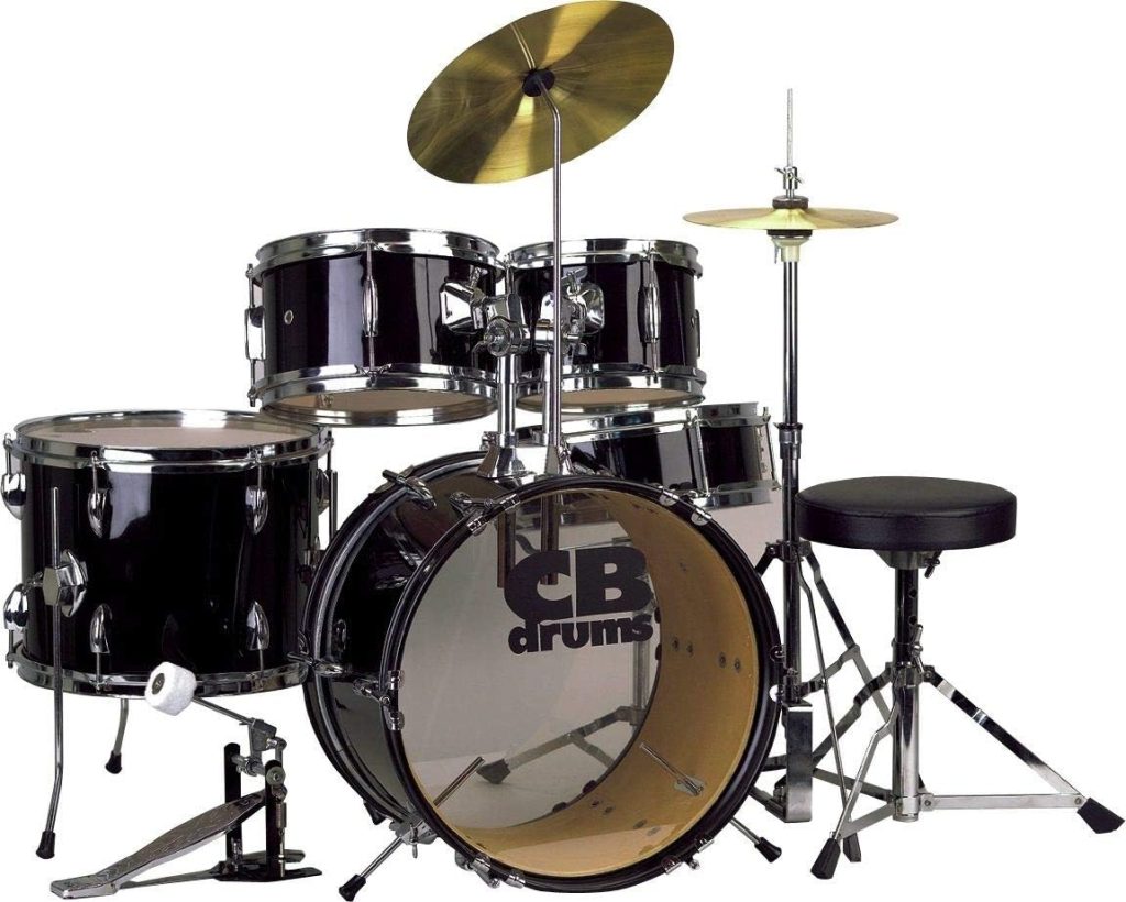 CB Drums Junior Drum Set (JRX55-PKBK)