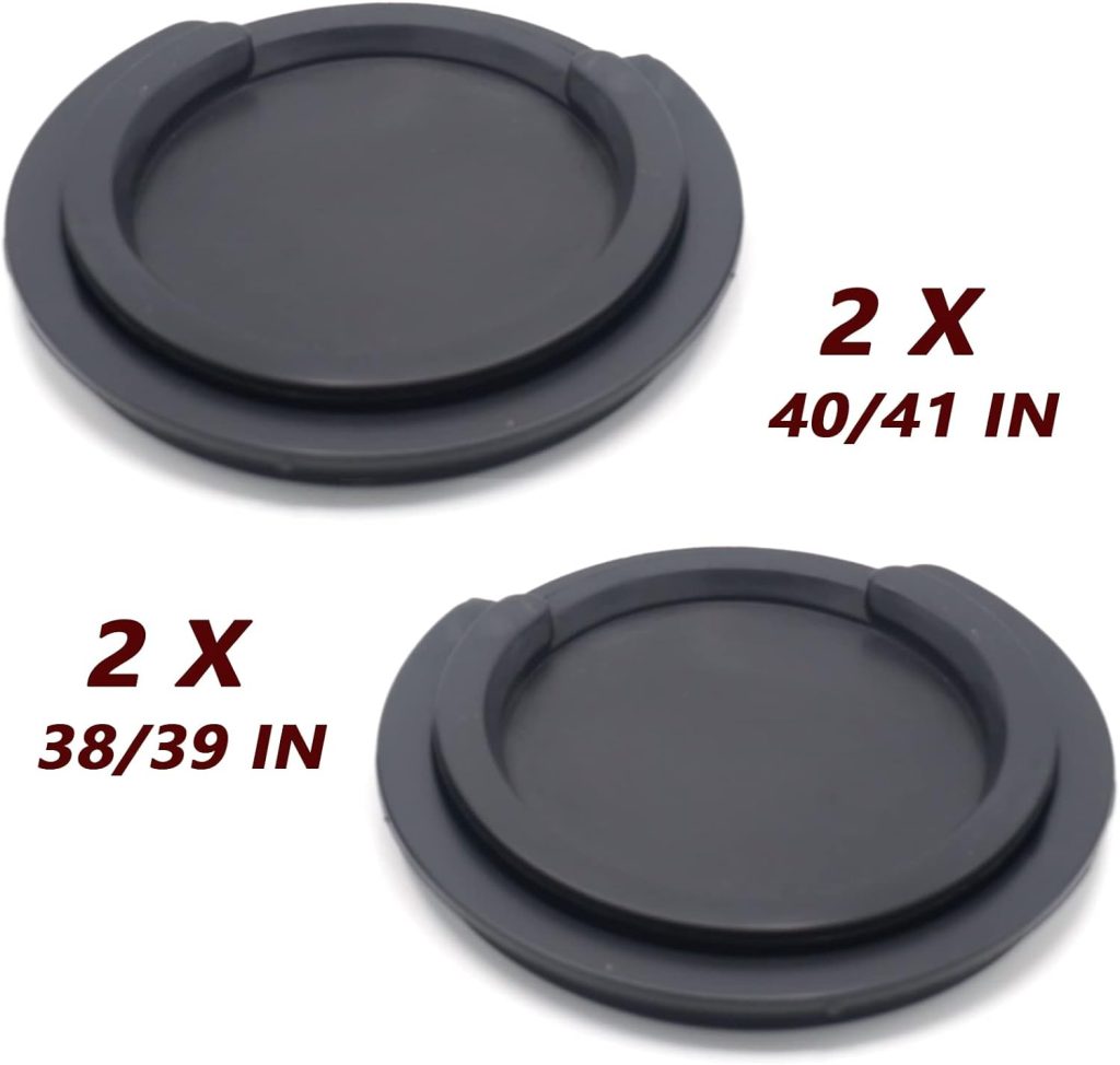 Cheerock Acoustic Guitar Soundhole Cover, Guitar Mute Soundhole Cover, 2pcs 38/39 Inch and 2pcs 40/41 Inch Guitar Soundhole Cover, Guitar Feedback Eliminator