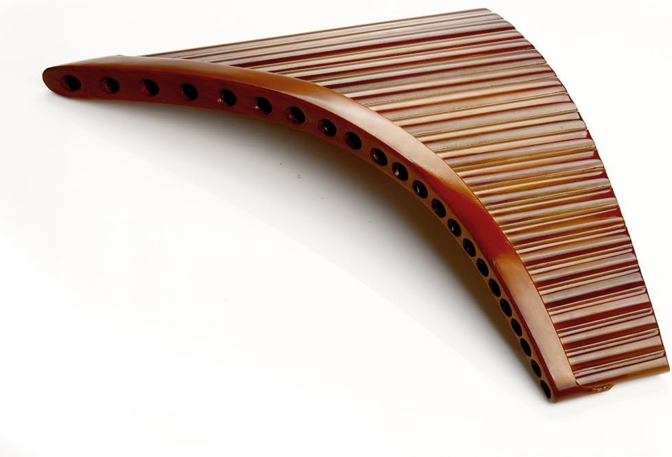 Chinese Pan Flute 22 Pipes Chinese Traditional Musical Instrument Pan Pipes in Key G and Right Hand