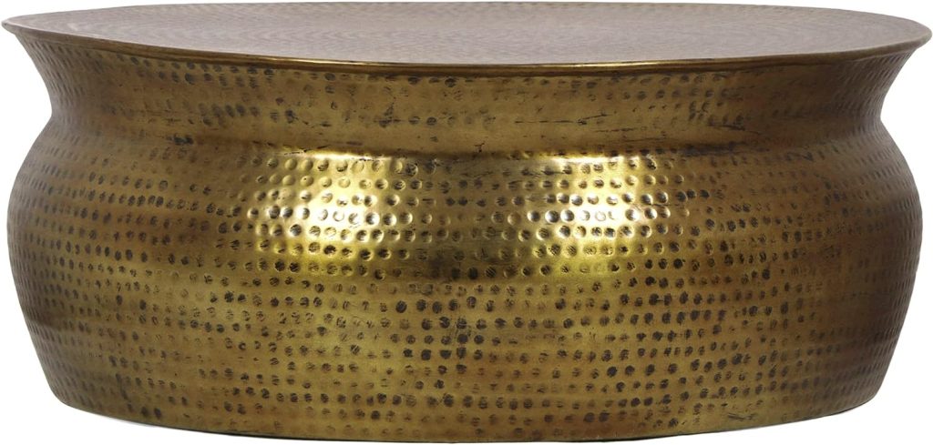Christopher Knight Home Blairmont Coffee Table, Aged Brass
