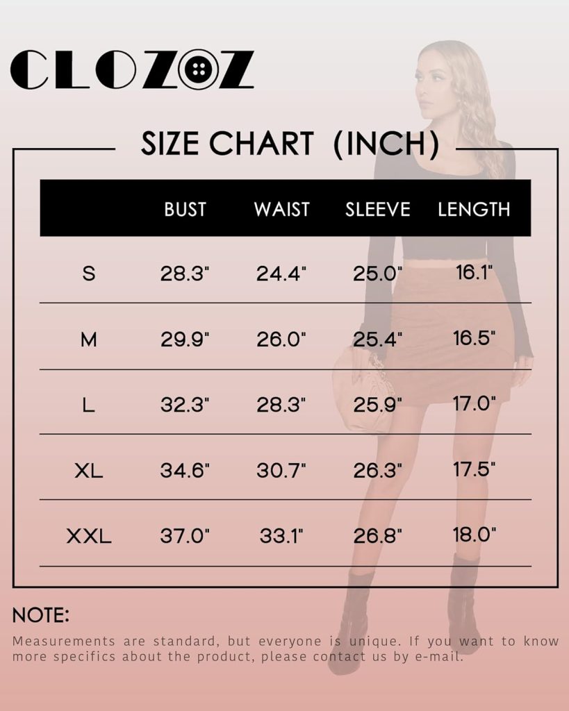 CLOZOZ Crop Tops for Women Square Neck Long Bell Sleeve Tops Lettuce Trim Crop Top Slim Fitted Blouse Sexy Tops for Women