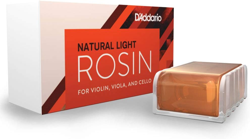 DAddario Violin Rosin - Cello Rosin - Natural Rosin Violin, Light