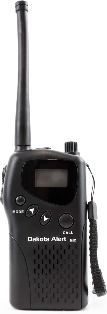Dakota Alert MURS Radio - M538-HT MURS Wireless VHF Transceiver - Handheld 2-Way Radio License Free - Multi-Use Radio Service, MURS Walkie Talkie