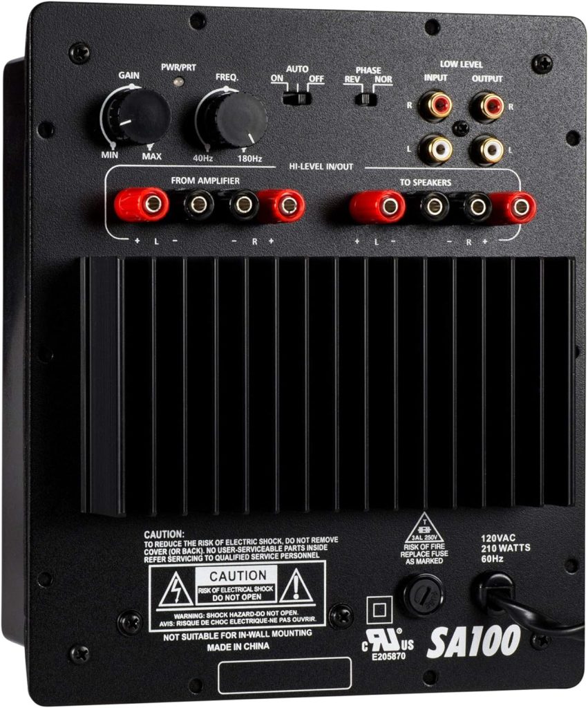 Dayton Audio SA100 100W Subwoofer Plate Amplifier