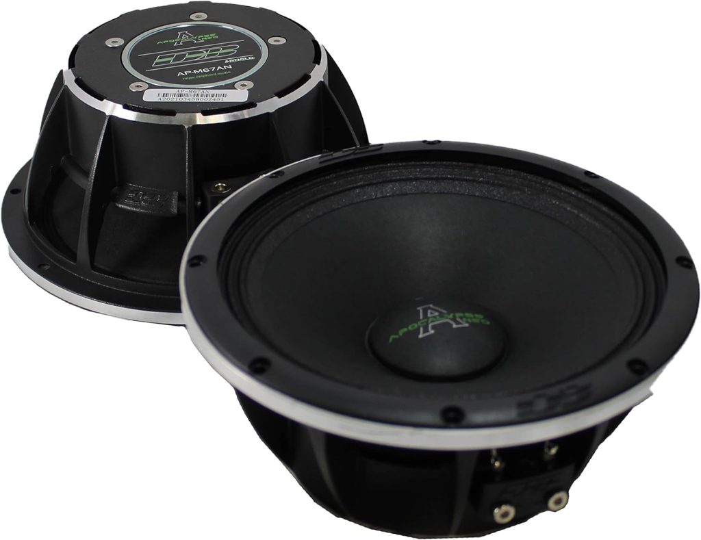 Deaf Bonce 6.5 Midrange Speakers 1200W 4Ohm Apocalypse Series AP-M67AN Pair