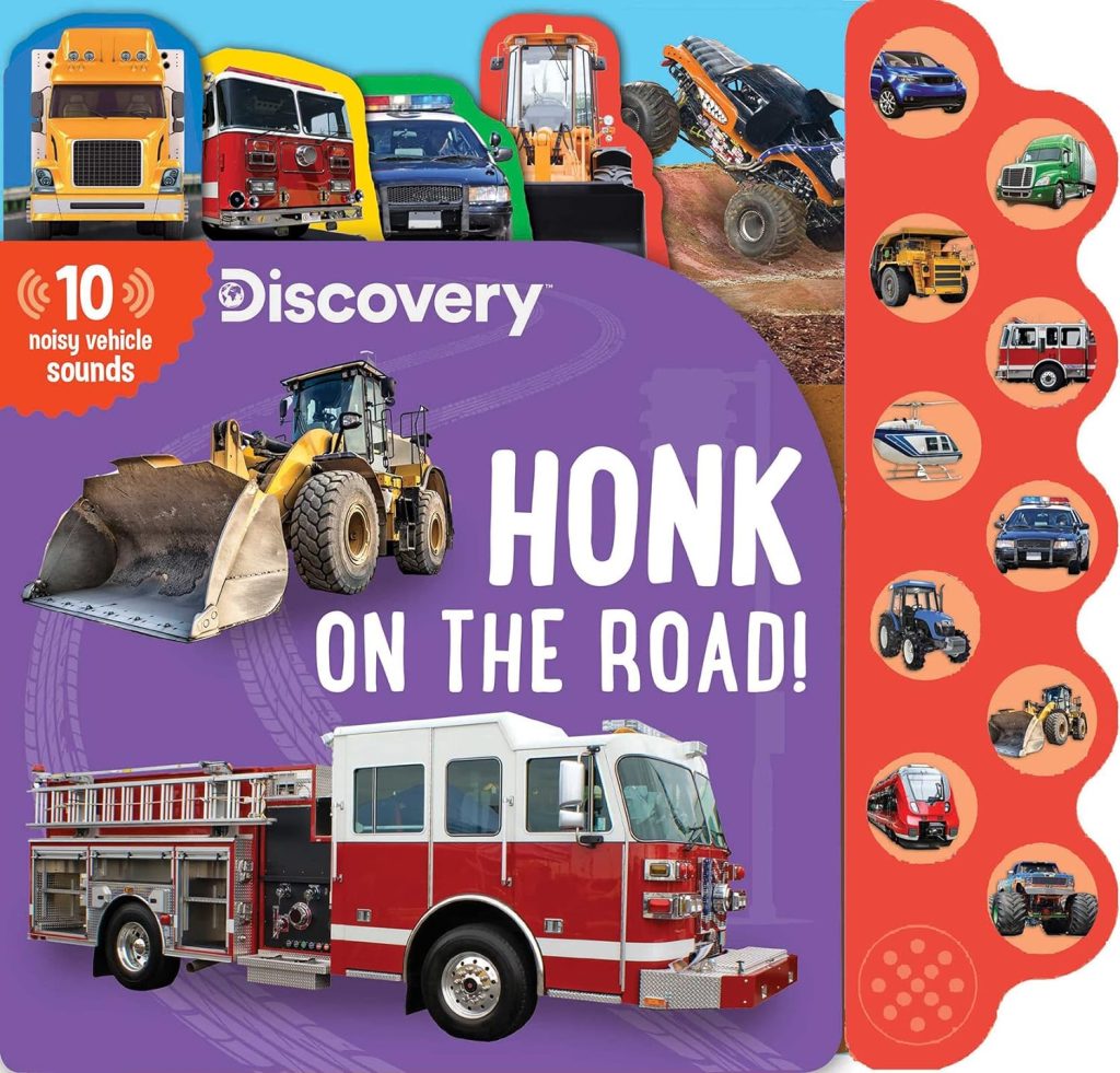 Discovery: Honk on the Road! (10-Button Sound Books)     Board book – Sound Book, February 19, 2019