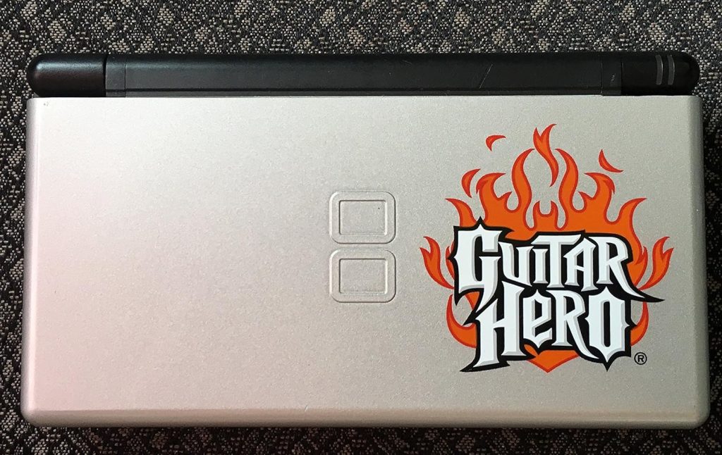 DS Lite - Guitar Hero Metallic Silver SE System