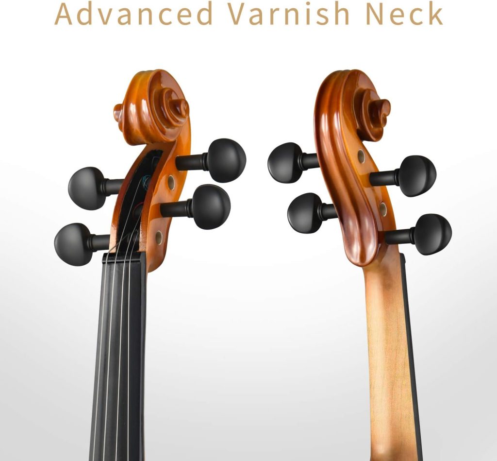 Eastar EVA-330 4/4 Solid Wood Violin, Eastar EST-006 Violin Stand Bundle