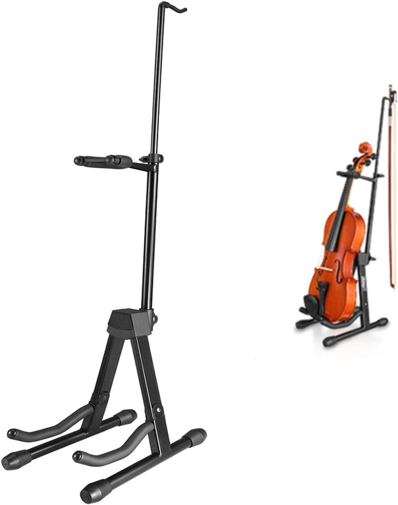 Eastar Violin 4/4 Full Size,Violin Stand with Bow Holder, for Kids  Adults, Violin Set for Beginners Students
