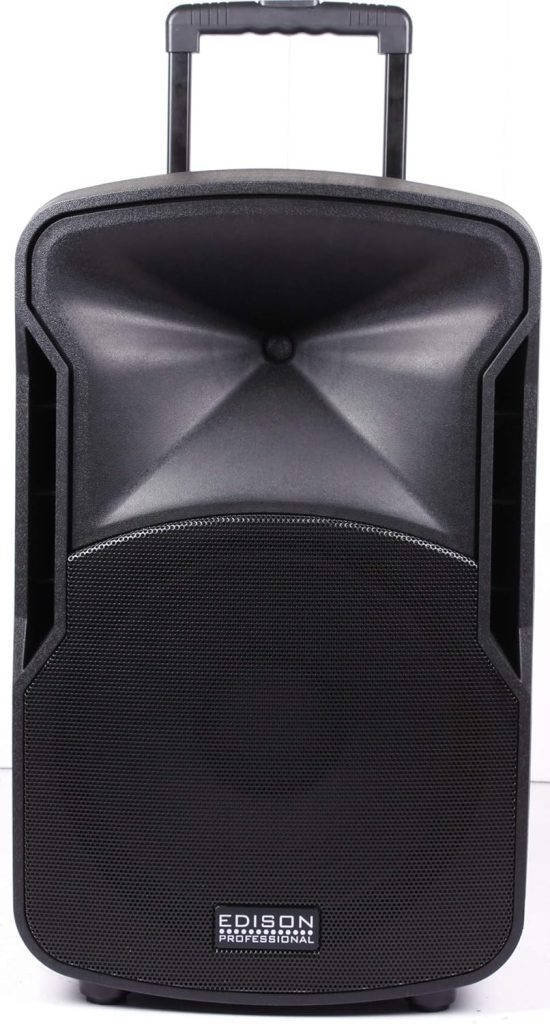 Edison Professional St-3000 Multi-Function Loud Speaker and PA System, Black ST3000