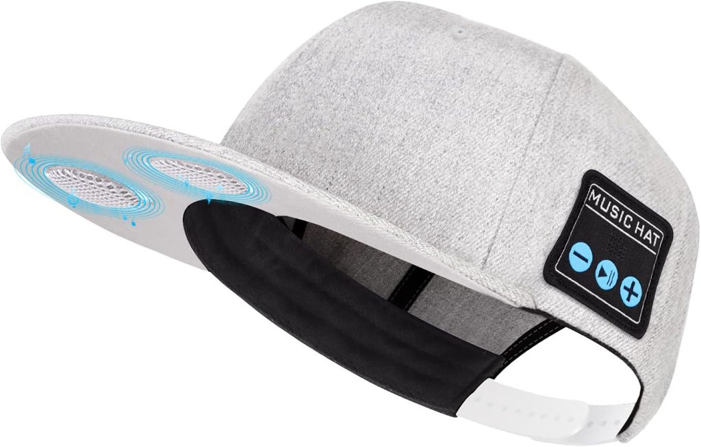 EDYELL Hat with Bluetooth Speaker Adjustable Bluetooth Hat Wireless Smart Speakerphone Cap for Outdoor Sport Baseball Cap is The Birthday Gifts for Men/Women/Boys/Girls