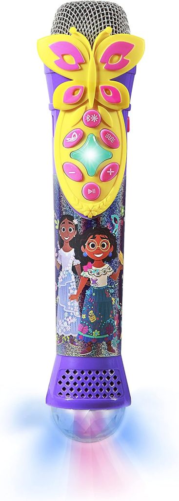 eKids Disney Princess Karaoke Machine for Kids Bluetooth Speaker