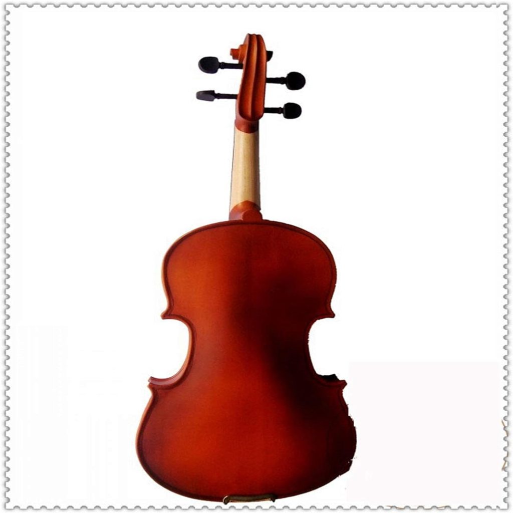 Electroacoustic Violin Solid Wood Violin Beginners Handmade Childrens Violin Examination Violin Vnstrument Wood Violin (Color : Red)