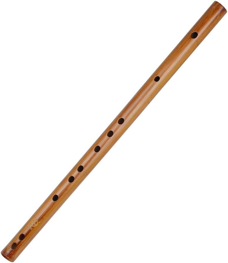 EXCEART Wooden Flute Wooden Piccolo Wooden Musical Instrument Traditional Chinese Musical Instruments Birthday Gifts for Beginners (Key G)