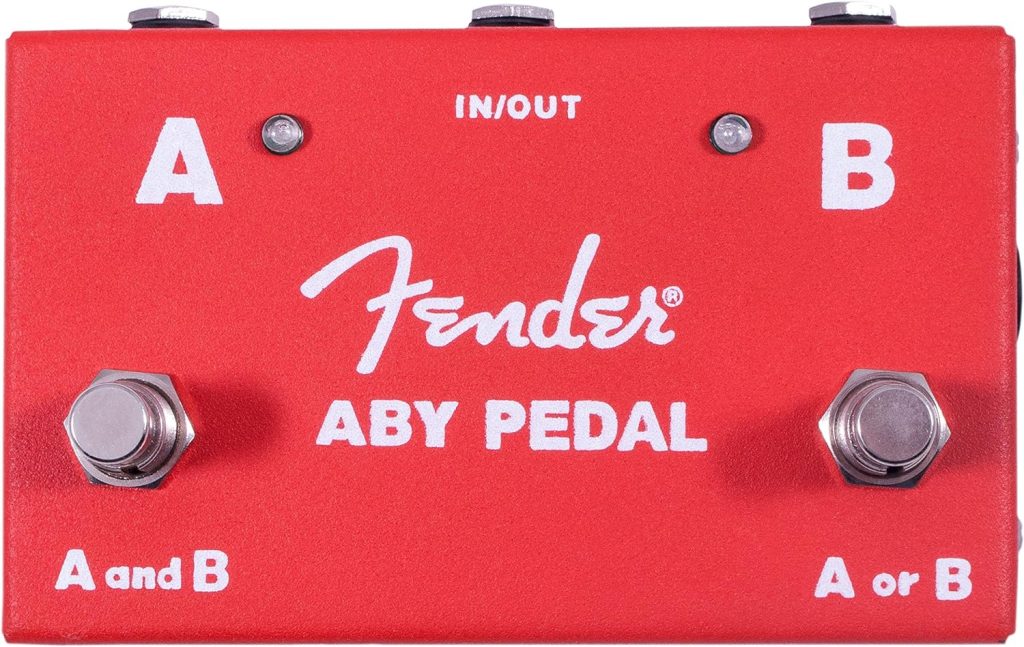 Fender ABY Pedal Footswitch, Red