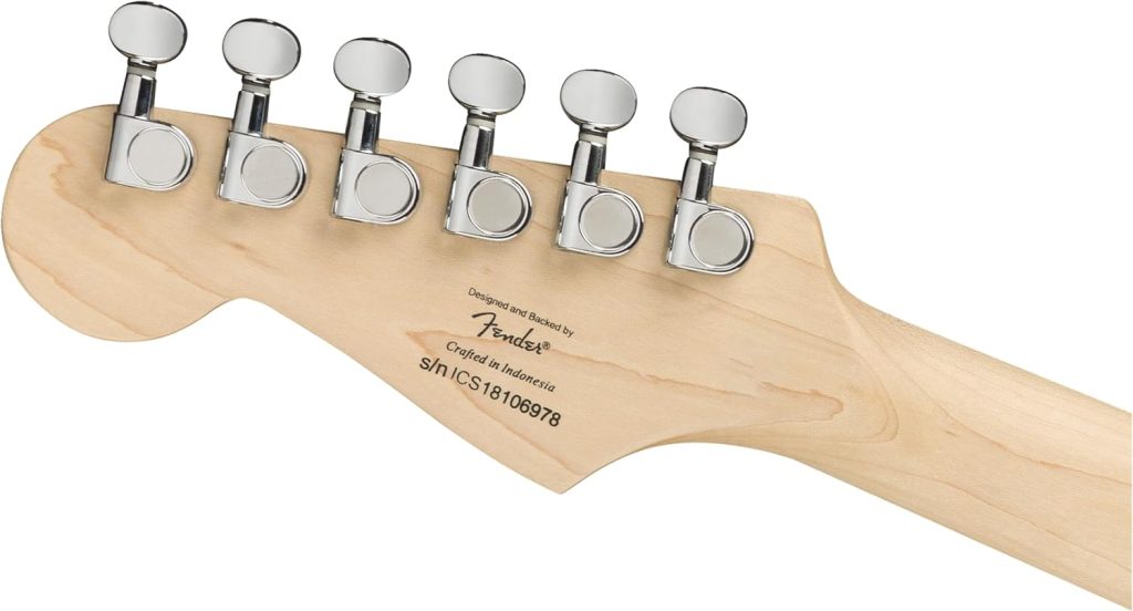 Fender Squier by Fender Mini Strat Beginner Electric Guitar, Rosewood Fingerboard - Metallic Orange - Amazon Exclusive Color