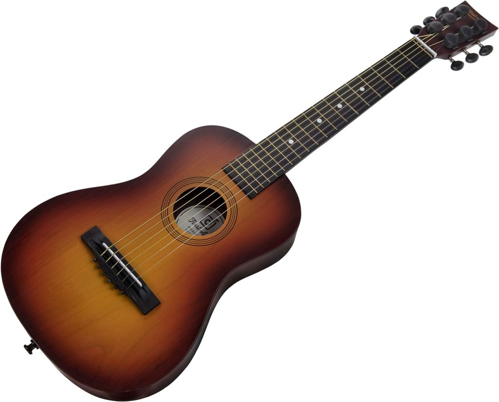 First Act Acoustic Sunburst Guitar, 30 Inch - Brass Acoustic Guitar Strings, Tuning Gear, String Post Covers, Steel-Reinforced Neck, Strap Buttons – Musical Instruments : First Act Discovery: Musical Instruments