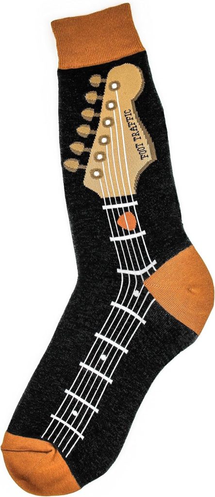 Foot Traffic Music Themed Socks for Men