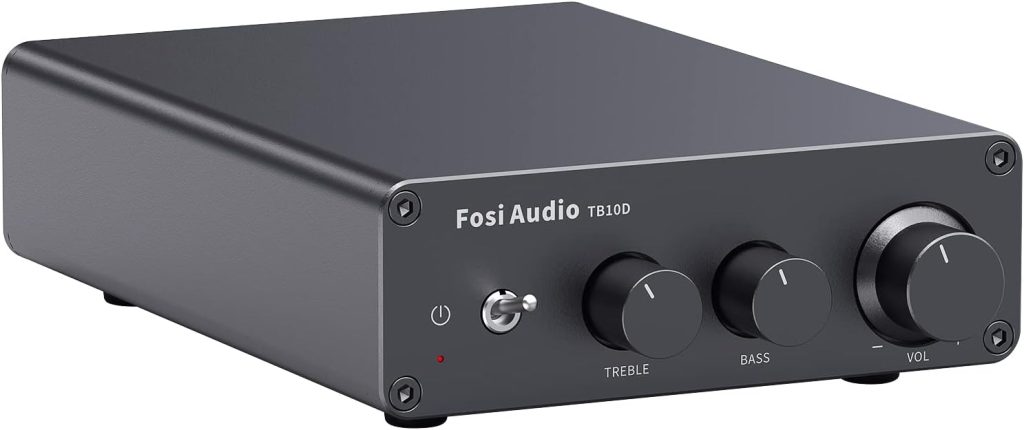 Fosi Audio TB10D 600W TPA3255 Power Amplifier Home Audio HiFi Stereo Class D Digital 2 Channel Integrated Mini Passive Speaker Amp