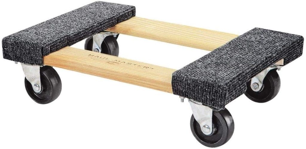 Furniture Dolly Platform With Wheels Moving Dolly Furniture Mover. Piano Dolly Rolling Surface Measures 12 X 18. Carpeted Furniture Mover. Heavy Duty Floor Dolley Holds Up To 1000lbs