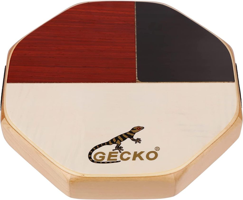GECKO Cajon, Portable Box Drum with Storage Bag, Original Percussion Instrument, Bong and Snare, 2-YEAR WARRANTY (New Model)