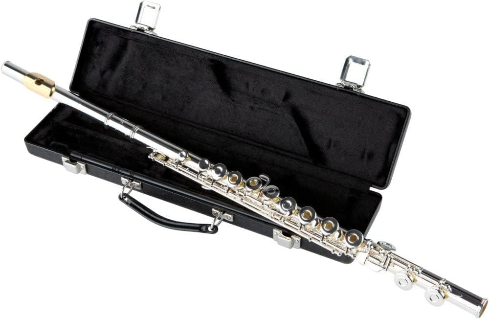 Gemeinhardt Model 3O Silver-plated head, body, foot and keys; french style (open holes).