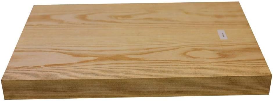 Generic Exotic Electric Guitar Body Blank Wood, Variety of Exotic Luthier Wood to Choose From (Ash)