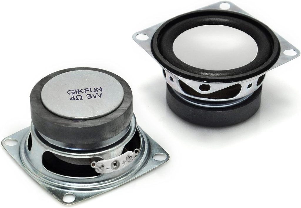 Gikfun 2 4Ohm 3W Full Range Audio Speaker Stereo Woofer Loudspeaker for Arduino (Pack of 2pcs) EK1725