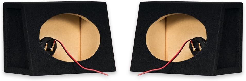 Goldwood TR-69 Pair of Truck/Car Box Speaker Cabinets for 6X9 Speakers