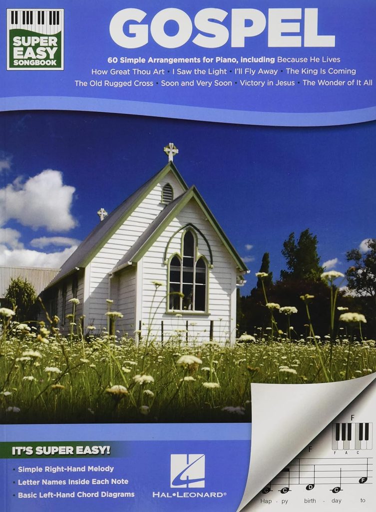 Gospel - Super Easy Songbook     Paperback – March 1, 2019