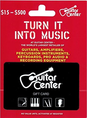 Guitar Center Gift Card