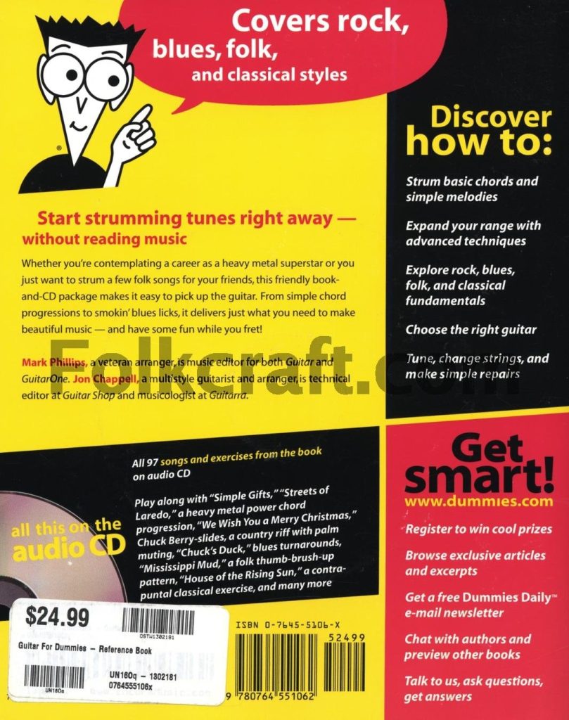 Guitar For Dummies     Paperback – October 14, 2005