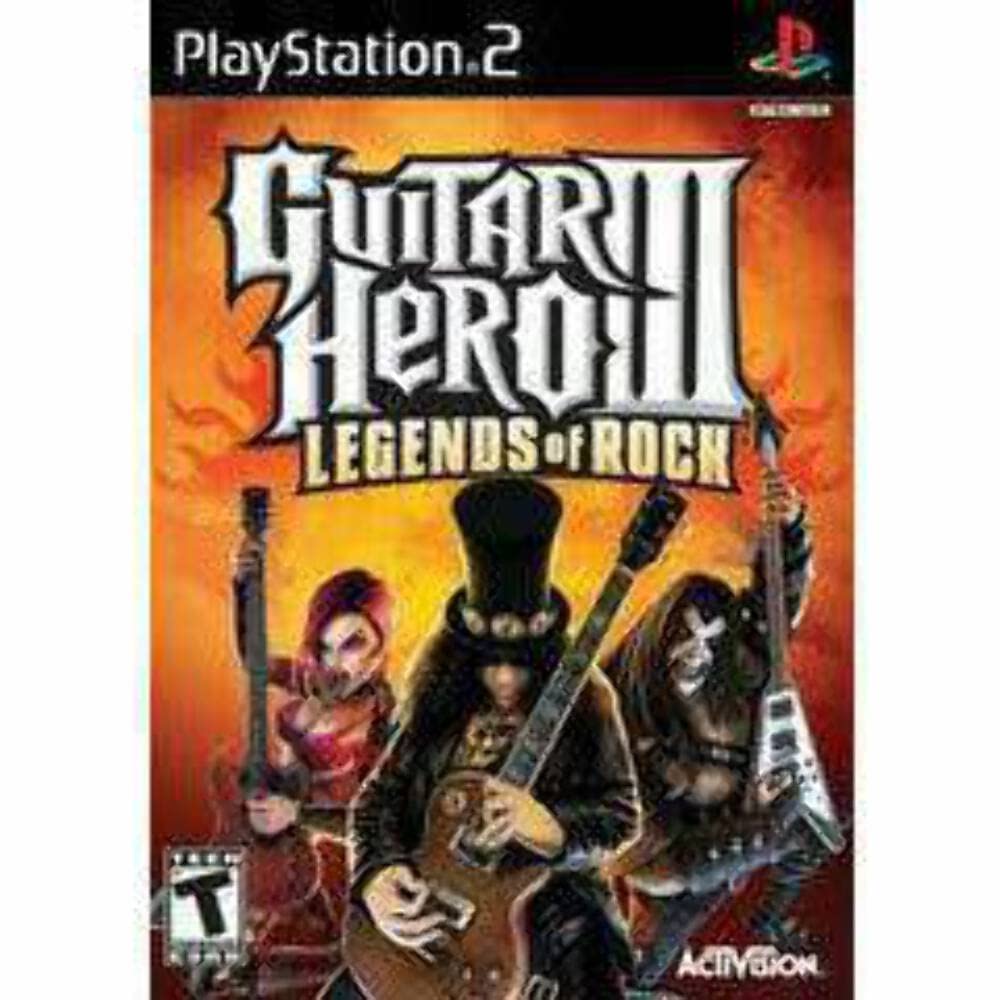 Guitar Hero III: Legends of Rock - PS2