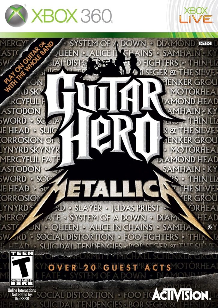 Guitar Hero Metallica - Xbox 360