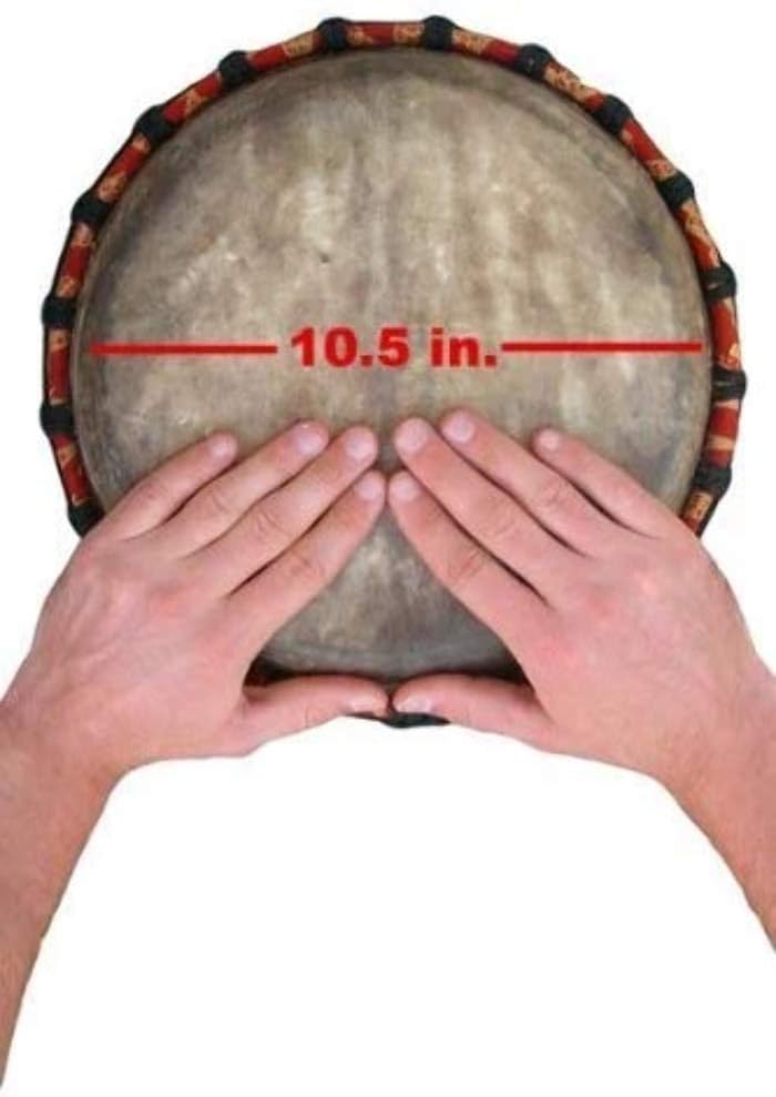 Hand-carved Djembe Drum From Africa - 11x22 Ghana Drum Circle Village Djembe