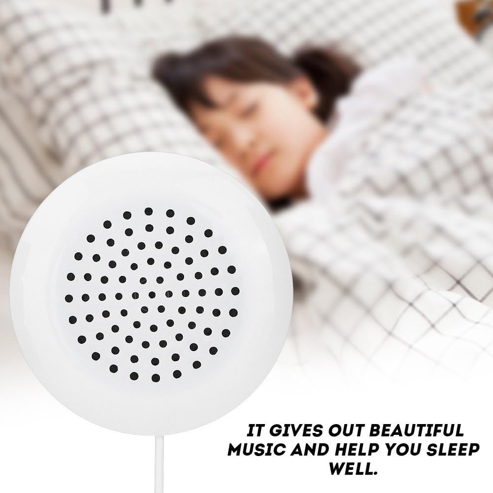 Haosie 5pcs Pillow Speaker, Under Pillow Speaker for Sleep, 3.5mm Mini Stereo Speaker for MP3 Phone Portable CD