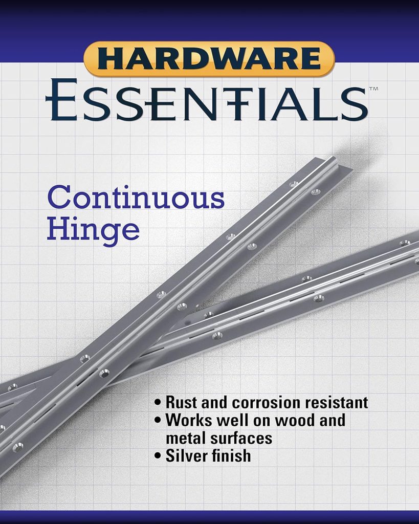 Hardware Essentials 851063 Continuous Pin 24 x 1-1/4 Nickel