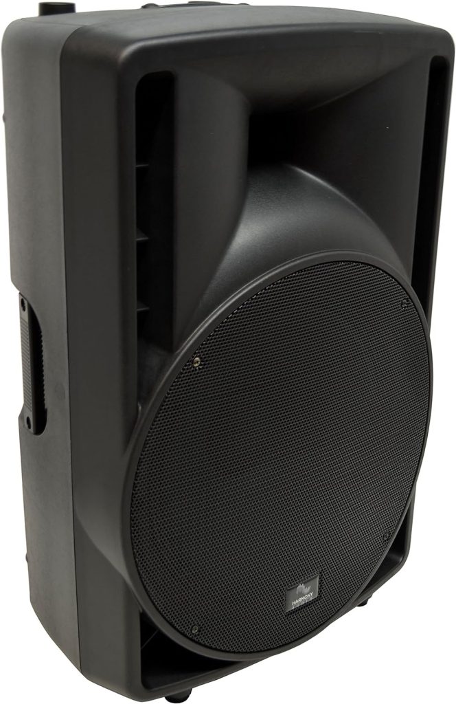 Harmony Audio HA-C15A Pro DJ Concert Series 15 Powered 1000W PA Speaker Cabinet