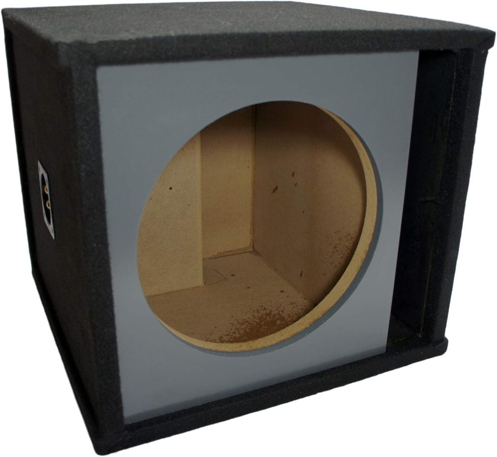 Harmony Audio SOLORND2X15V Dual 15 Slot Vented Paintable Baffle Stereo Sub Box