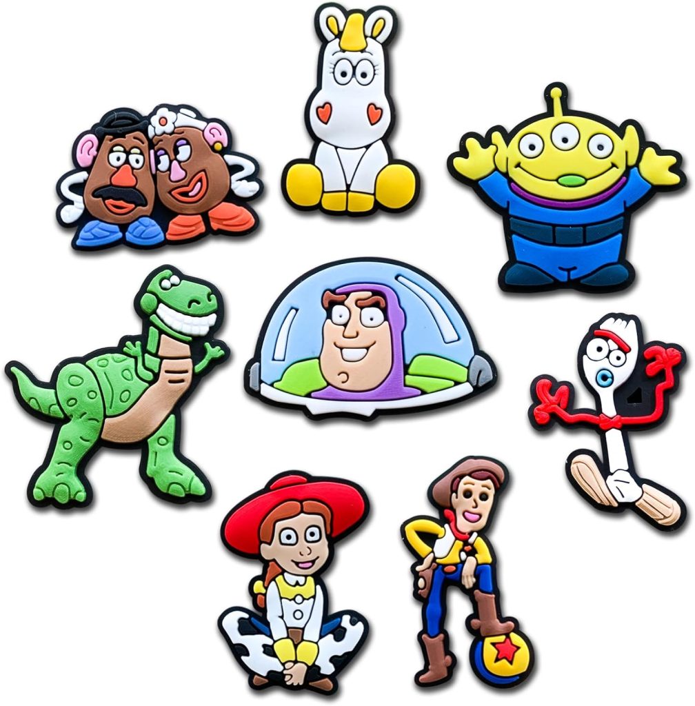 Hedbitoyo Cartoon Shoe Charms for Clog Decoration Cartoon Animals Sandals Accessories for Kids Girls Boys Partys Favor