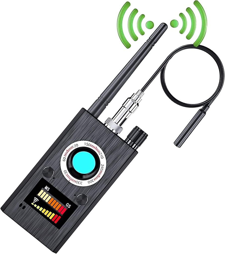 2023 K68 Anti Spy Scanner Detector RF Camera GSM Audio Bug Finder Signal  Tracker