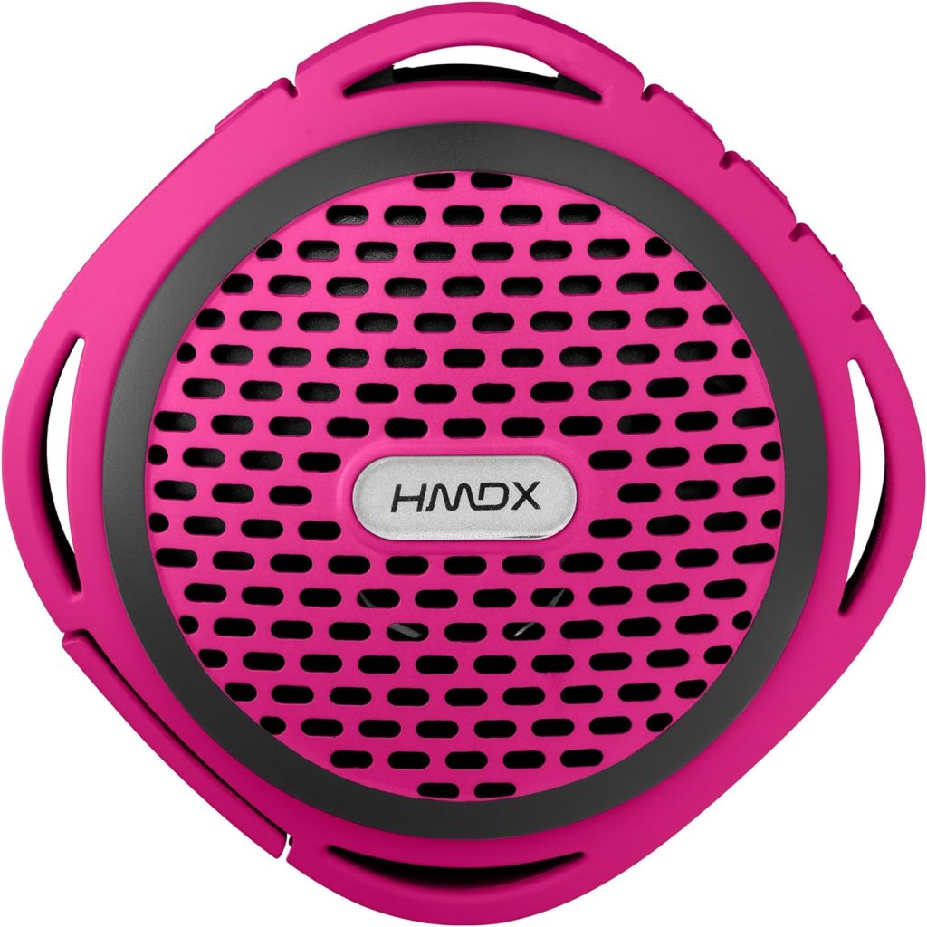 HMDX HX-P310PK HoMedics Flow Rugged Wireless Speaker Pink