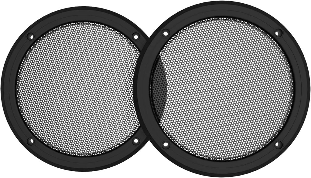 Hogtunes Rear-AA Grills Rear Speaker Grills for 1998-2013 Harley-Davidson Ultra Classics