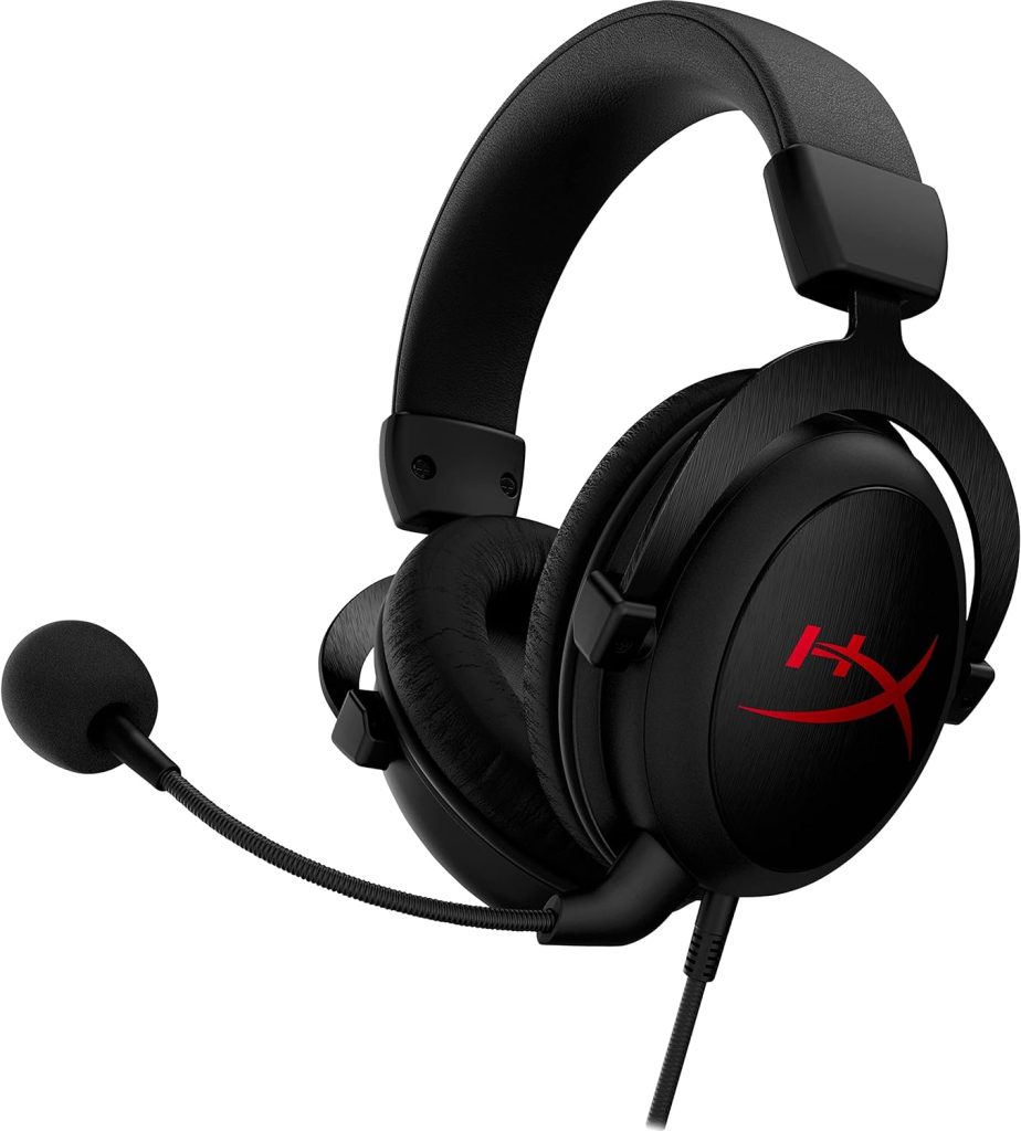 HyperX - Cloud Core Wired DTS Headphone:X Gaming Headset for PC, Xbox X|S, and Xbox One – Black
