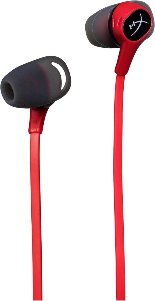 HyperX Cloud Earbuds - Gaming Headphones with Mic for Nintendo Switch and Mobile Gaming