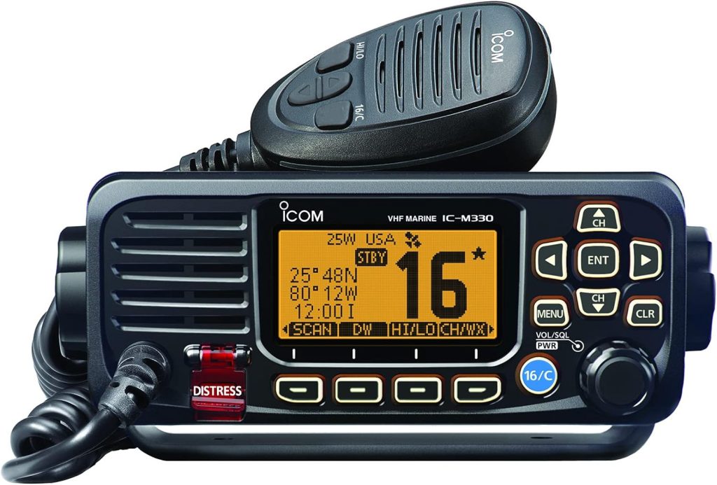 ICOM VHF, Basic, Compact, Black, Standard, M330