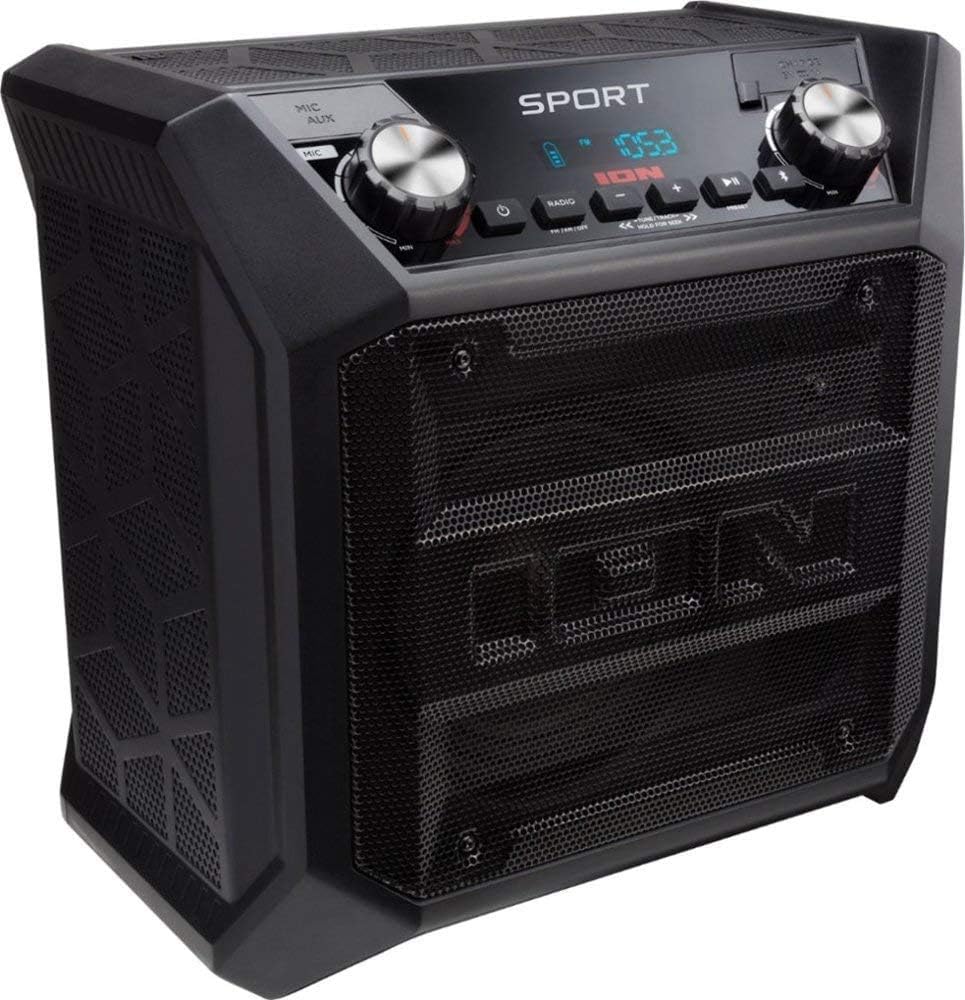 ION Audio Sport Wireless All-Weather Rugged Bluetooth Speaker System (Sport Tailgater)