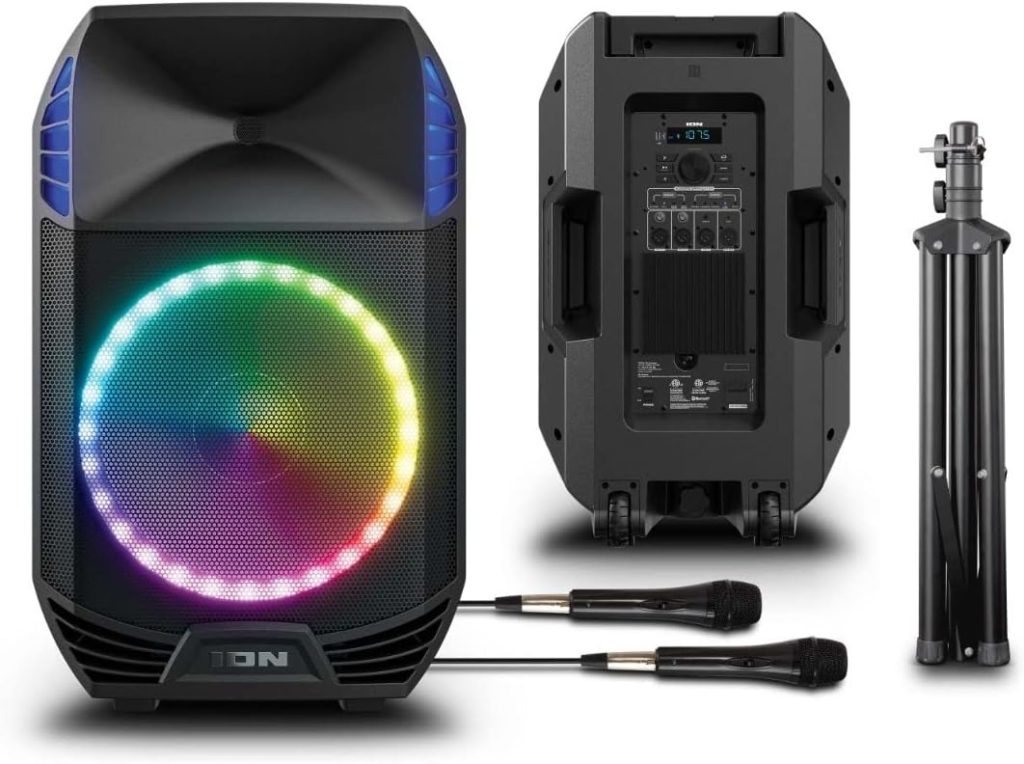ION Audio Total PA Extreme High-Power Bluetooth Speaker System with Sonic Wide Premium Audio and Acoustic Optimization (Renewed)